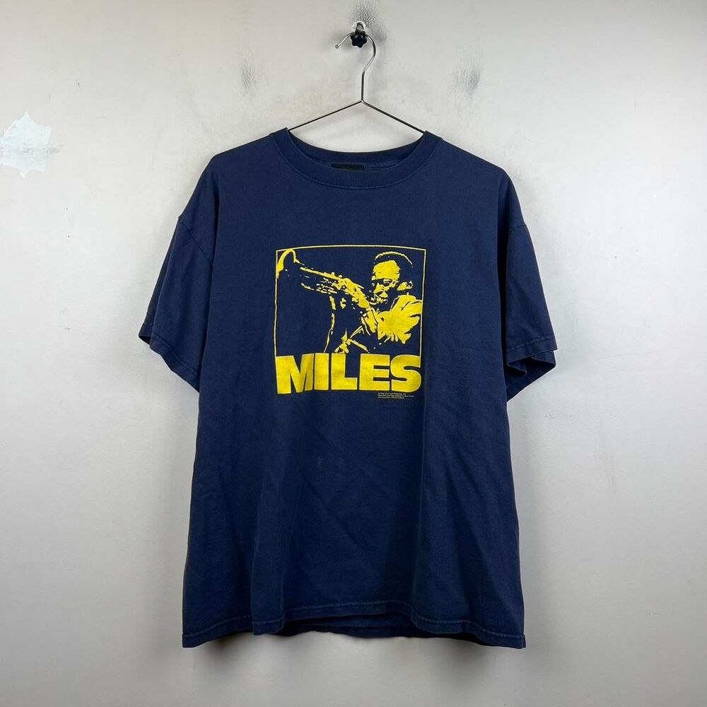 Vintage Zion RootsWear Miles Davis Jazz Music Tee Size L